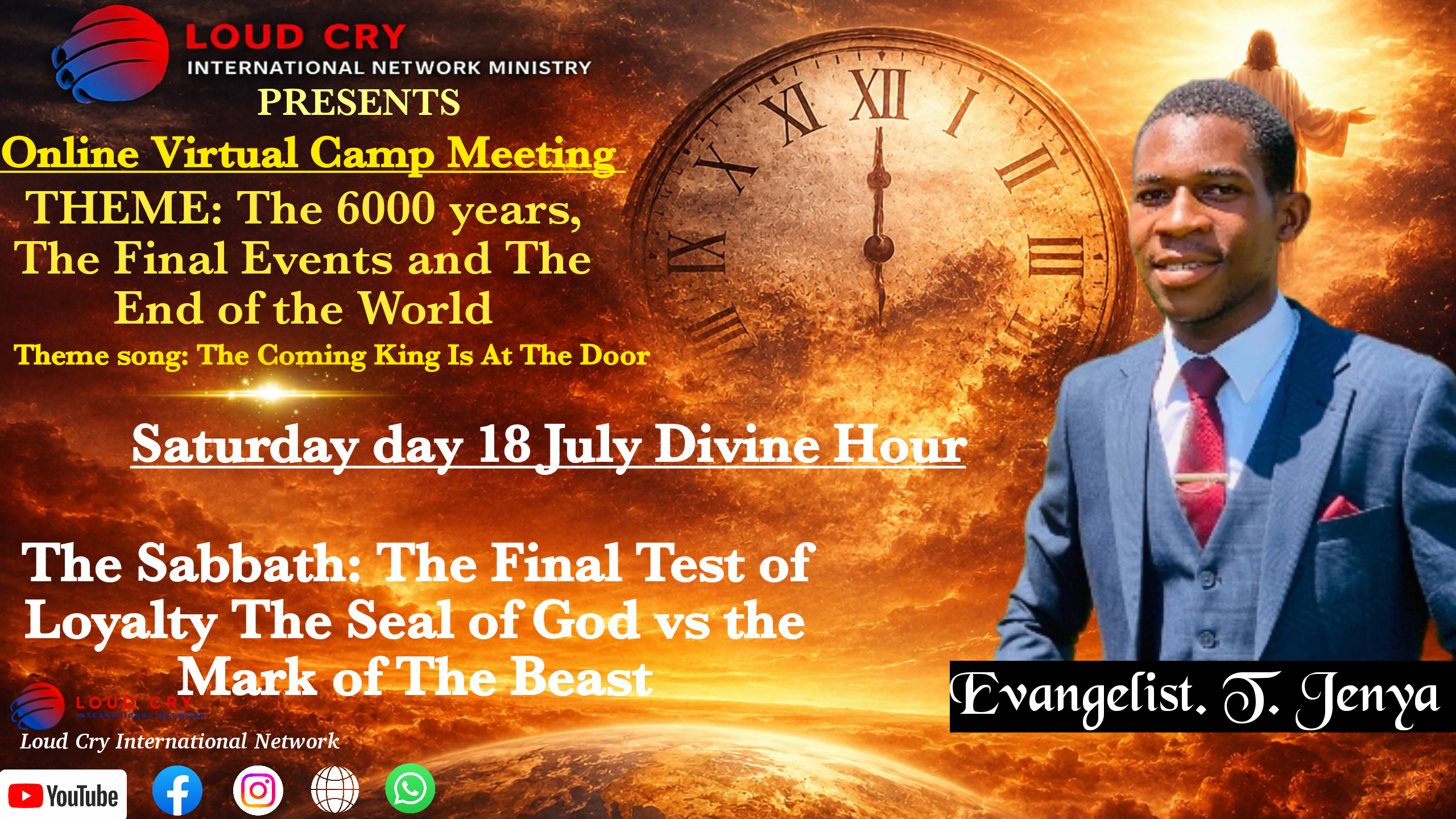 The Sabbath the final test of loyalty